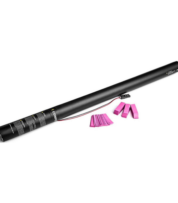 TCM FX - Elektromos Konfetti Ágyú 80cm - Rózsaszín